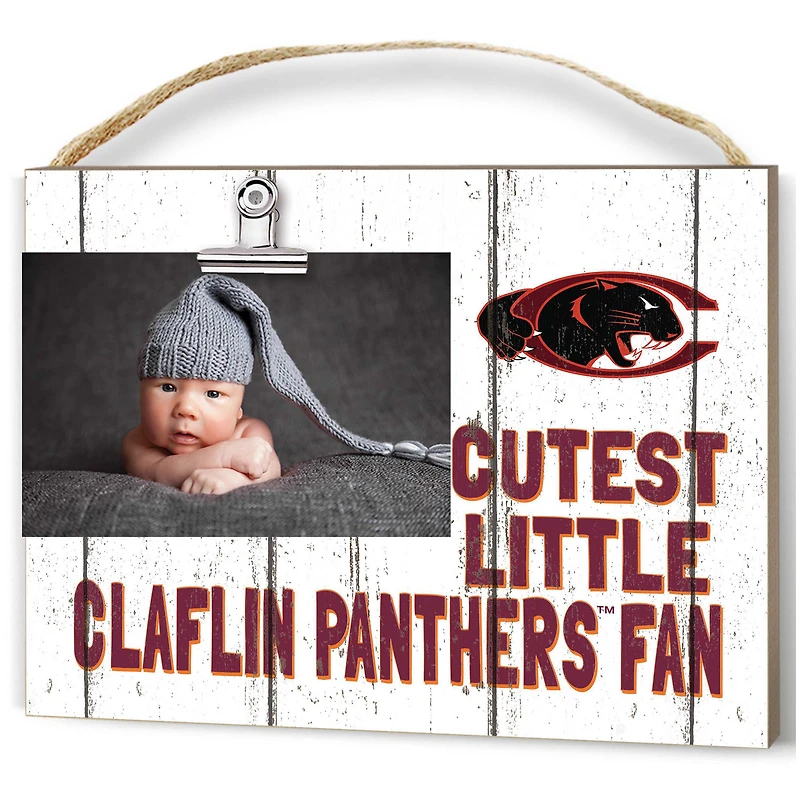 Claflin Panthers 8'' x 10'' Cutest Little Weathered Logo Clip Photo Frame
