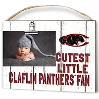 Claflin Panthers 8'' x 10'' Cutest Little Weathered Logo Clip Photo Frame
