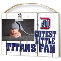 Detroit Mercy Titans 8'' x 10'' Cutest Little Weathered Logo Clip Photo Frame