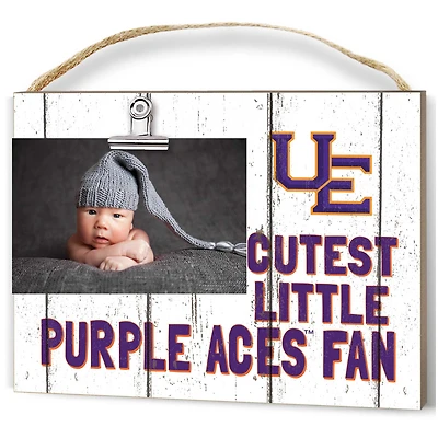 Evansville Purple Aces 8'' x 10'' Cutest Little Weathered Logo Clip Photo Frame