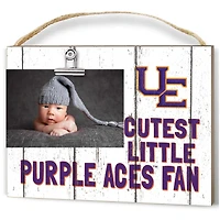 Evansville Purple Aces 8'' x 10'' Cutest Little Weathered Logo Clip Photo Frame