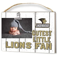 Lindenwood Lions 8'' x 10'' Cutest Little Weathered Logo Clip Photo Frame