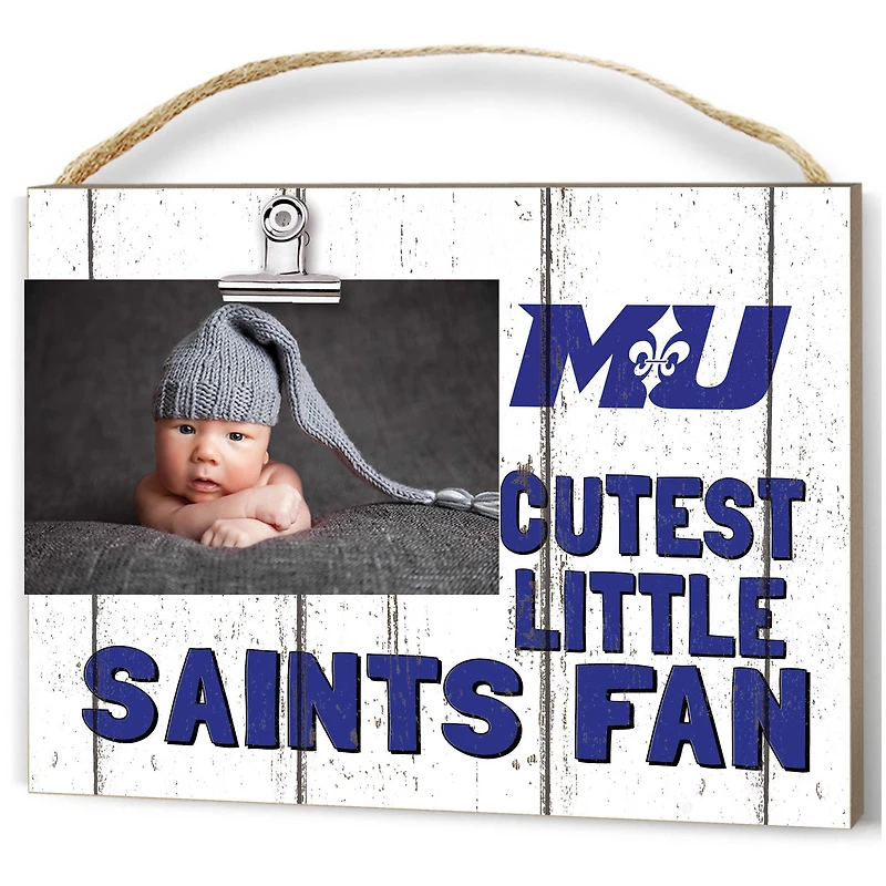 Marymount Saints 8'' x 10'' Cutest Little Weathered Logo Clip Photo Frame