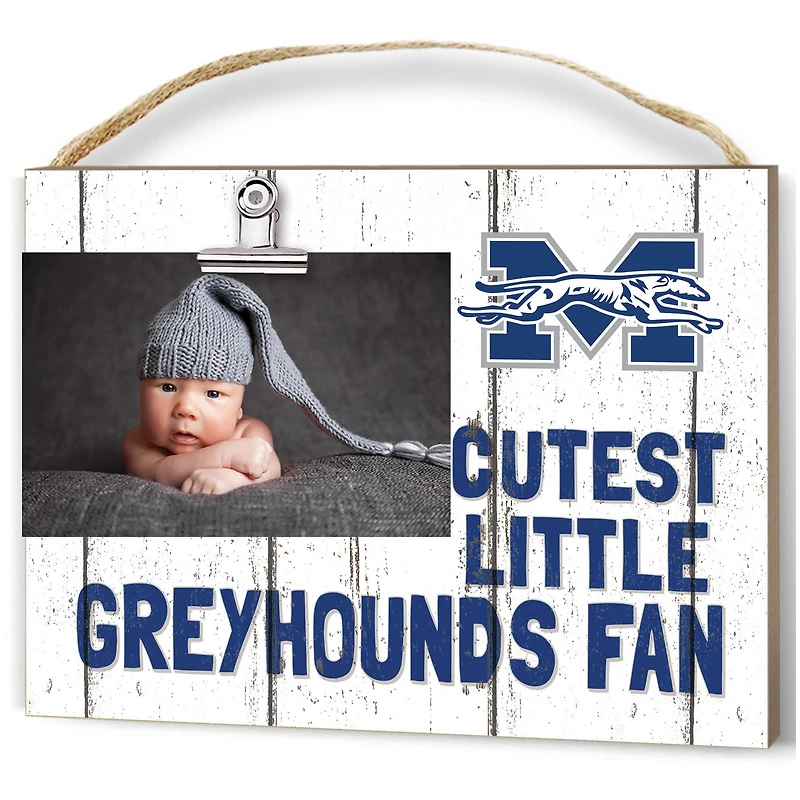 Moravian Greyhounds 8'' x 10'' Cutest Little Weathered Logo Clip Photo Frame