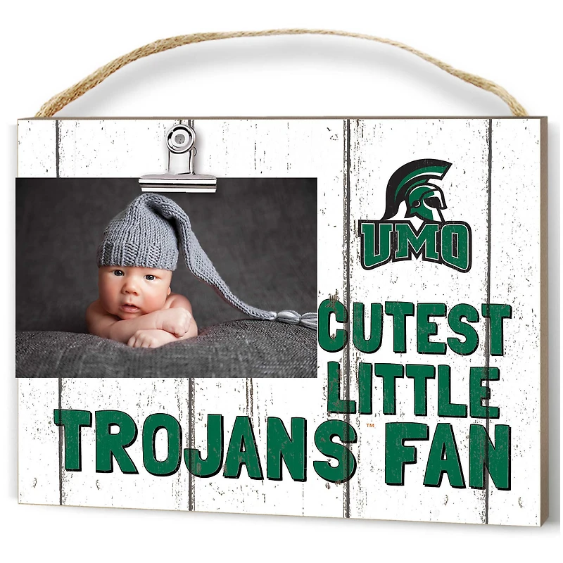 Mount Olive Trojans 8'' x 10'' Cutest Little Weathered Logo Clip Photo Frame