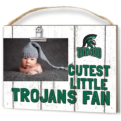 Mount Olive Trojans 8'' x 10'' Cutest Little Weathered Logo Clip Photo Frame