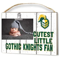 New Jersey City Gothic Knights 8'' x 10'' Cutest Little Weathered Logo Clip Photo Frame