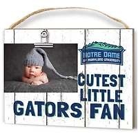 Notre Dame of Maryland Gators 8'' x 10'' Cutest Little Weathered Logo Clip Photo Frame
