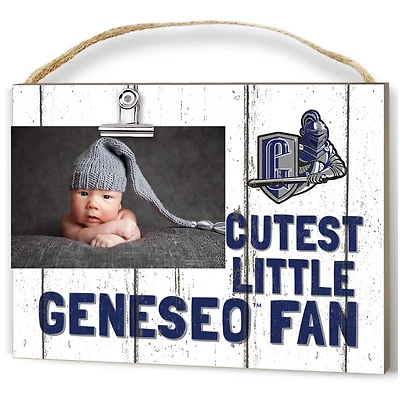 SUNY Geneseo Knights 8'' x 10'' Cutest Little Weathered Logo Clip Photo Frame