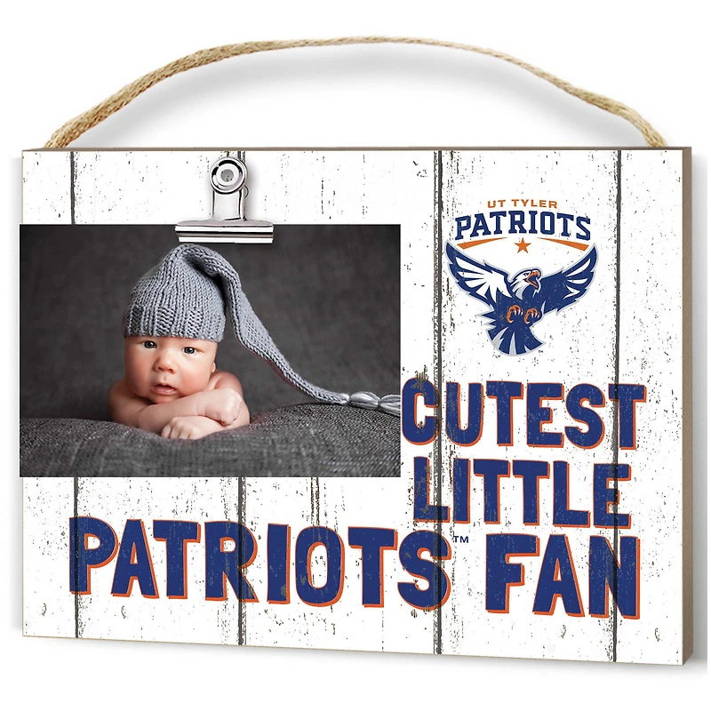 Texas Tyler Patriots 8'' x 10'' Cutest Little Weathered Logo Clip Photo Frame