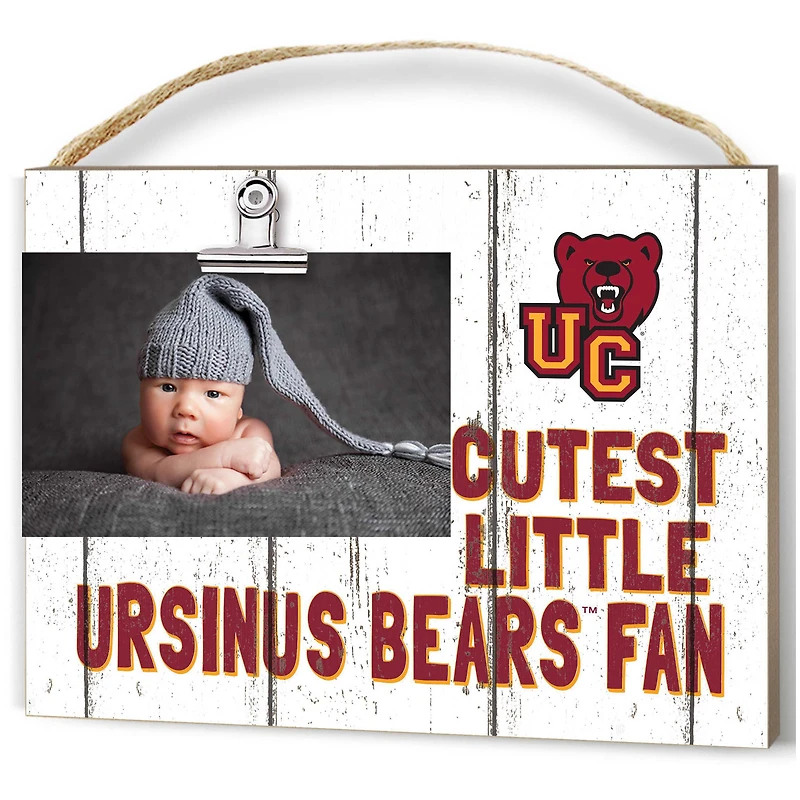 Ursinus Bears 8'' x 10'' Cutest Little Weathered Logo Clip Photo Frame