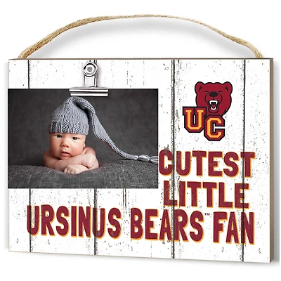 Ursinus Bears 8'' x 10'' Cutest Little Weathered Logo Clip Photo Frame
