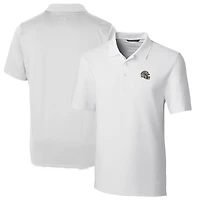 Men's Cutter & Buck  White New Orleans Saints Helmet Forge Stretch Polo