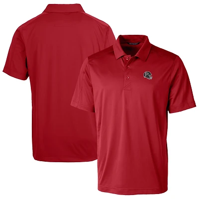 Men's Cutter & Buck  Red Atlanta Falcons Helmet Prospect Textured Stretch Polo