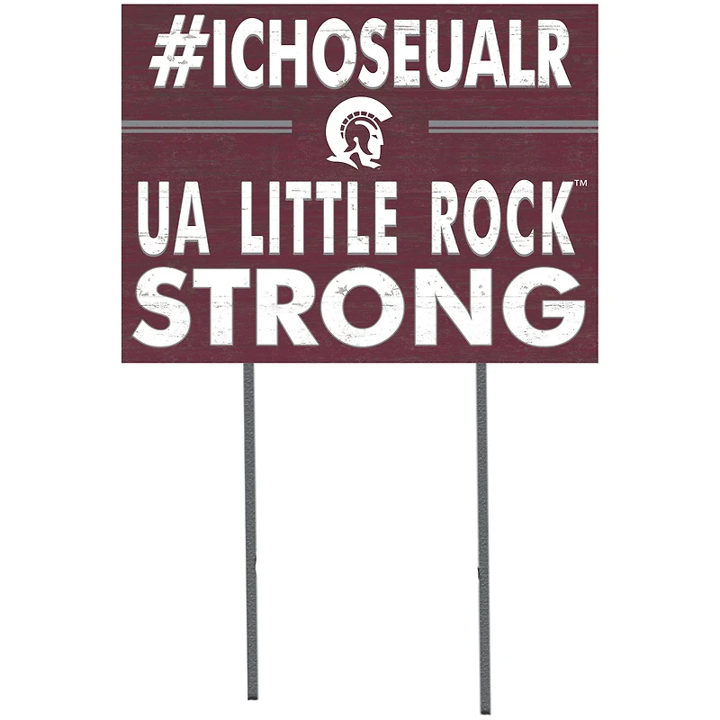 Arkansas Little Rock Trojans 18" x 24" Yard Sign