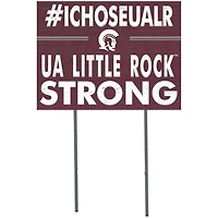 Arkansas Little Rock Trojans 18" x 24" Yard Sign