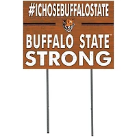 Buffalo State Bengals 18" x 24" Yard Sign