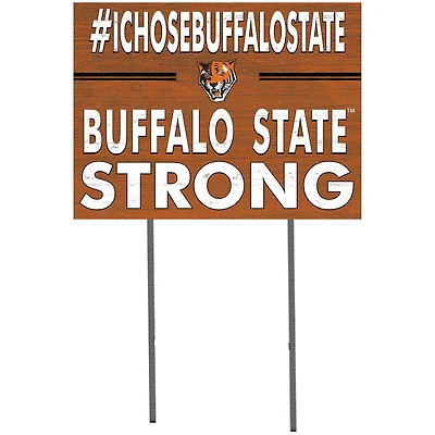 Buffalo State Bengals 18" x 24" Yard Sign
