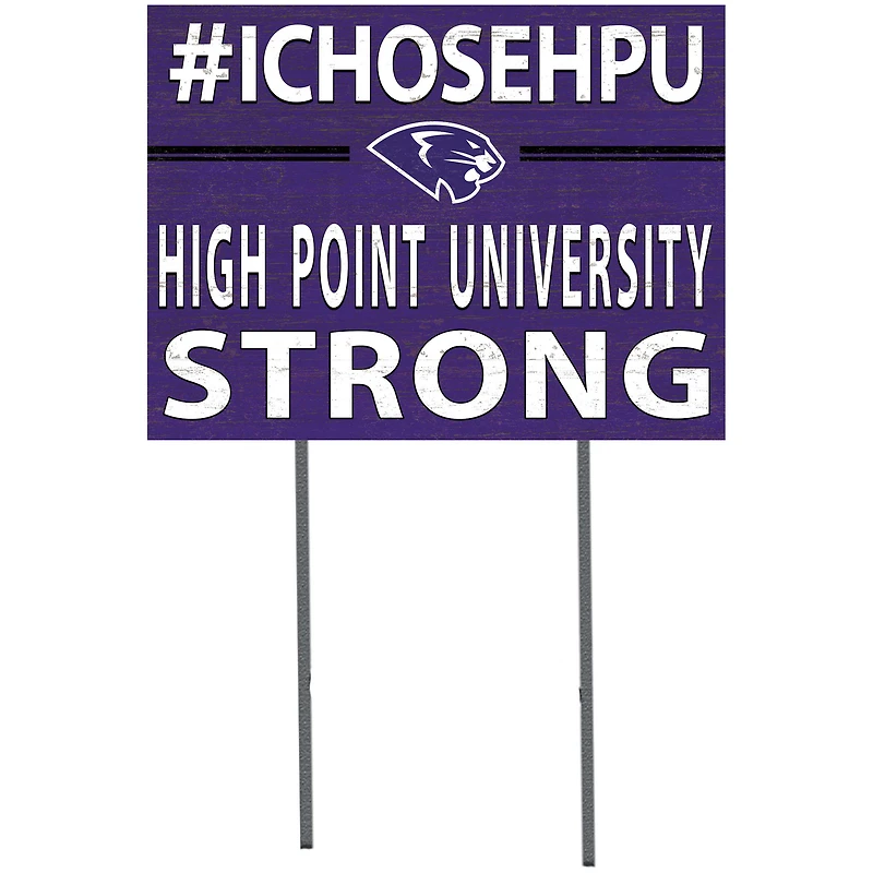 High Point Panthers 18" x 24" Yard Sign
