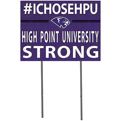 High Point Panthers 18" x 24" Yard Sign