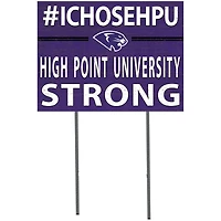 High Point Panthers 18" x 24" Yard Sign