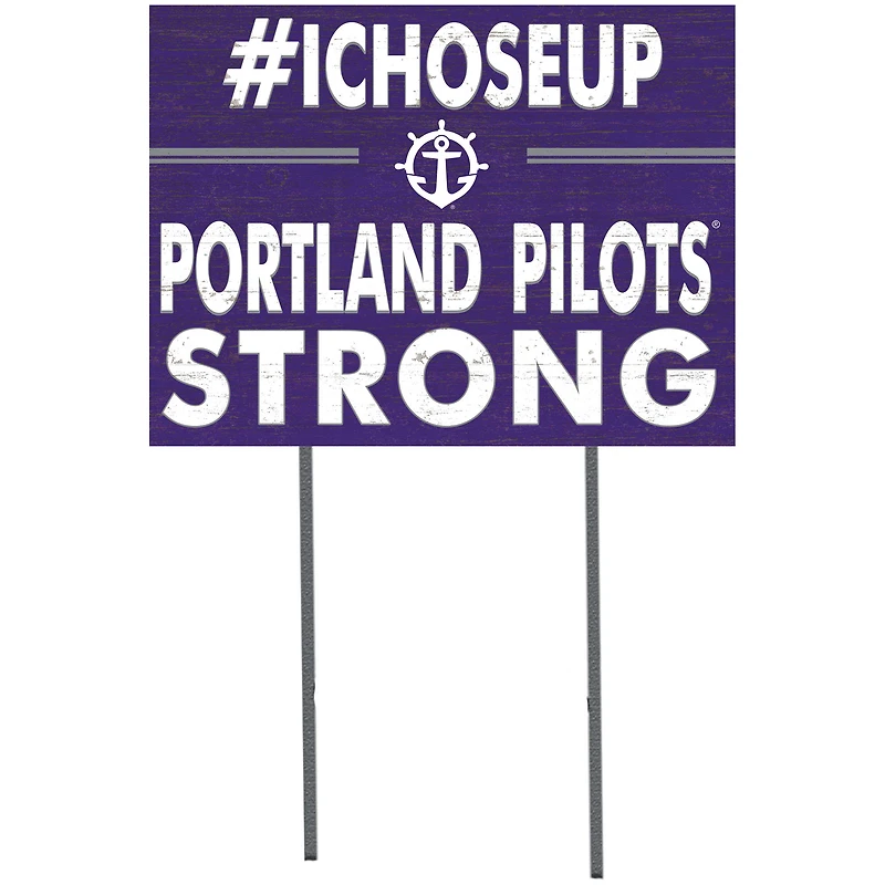 Portland Pilots 18" x 24" Yard Sign