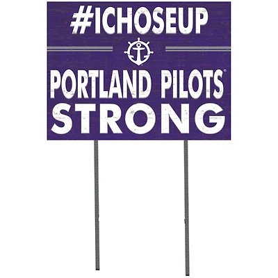 Portland Pilots 18" x 24" Yard Sign