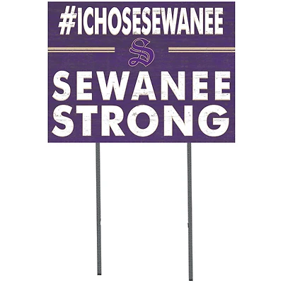 Sewanee Tigers 18" x 24" Yard Sign