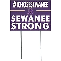 Sewanee Tigers 18" x 24" Yard Sign