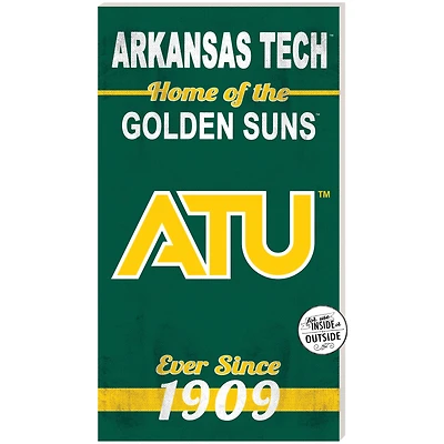 Arkansas Tech Wonder Boys 11'' x 20'' Indoor/Outdoor Home Of The Sign