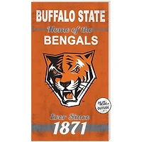 Buffalo State Bengals 11'' x 20'' Indoor/Outdoor Home Of The Sign