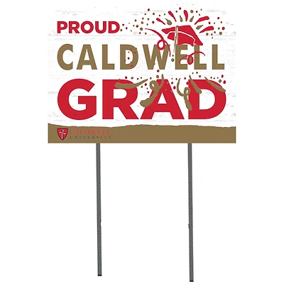 Caldwell Cougars 18" x 24" Yard Sign