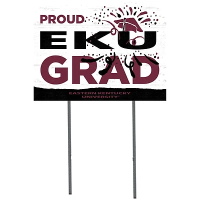 Eastern Kentucky Colonels 18" x 24" Yard Sign