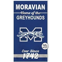 Moravian Greyhounds 11'' x 20'' Indoor/Outdoor Home Of The Sign