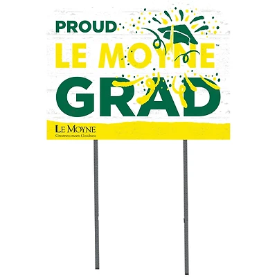 Le Moyne Dolphins 18" x 24" Yard Sign