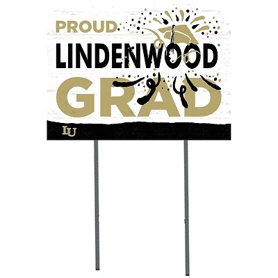 Lindenwood Lions 18" x 24" Yard Sign