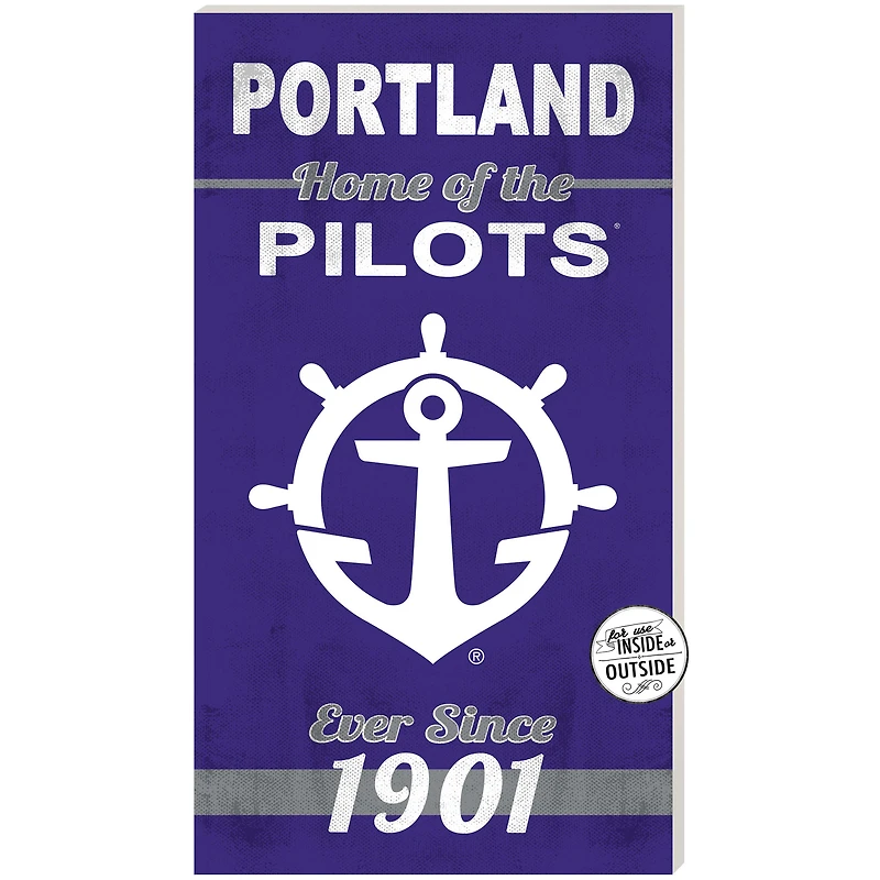 Portland Pilots 11'' x 20'' Indoor/Outdoor Home Of The Sign