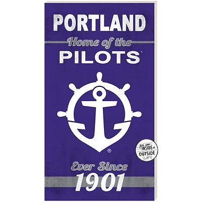 Portland Pilots 11'' x 20'' Indoor/Outdoor Home Of The Sign