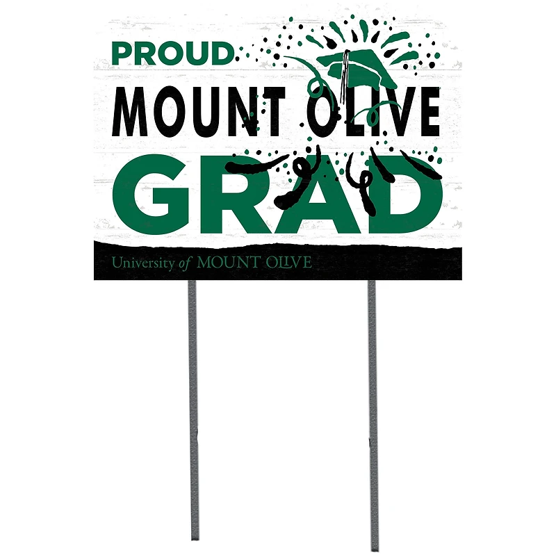 Mount Olive Trojans 18" x 24" Yard Sign