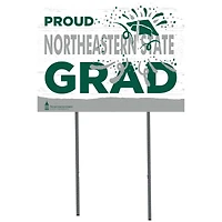 Northeastern State Riverhawks 18" x 24" Yard Sign