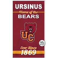 Ursinus Bears 11'' x 20'' Indoor/Outdoor Home Of The Sign