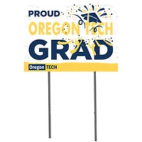 Oregon Tech Hustlin' Owls 18" x 24" Yard Sign