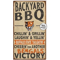 Buffalo State Bengals 11'' x 20'' Indoor/Outdoor BBQ Sign