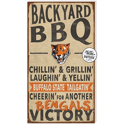 Buffalo State Bengals 11'' x 20'' Indoor/Outdoor BBQ Sign