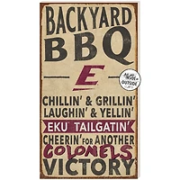 Eastern Kentucky Colonels 11'' x 20'' Indoor/Outdoor BBQ Sign