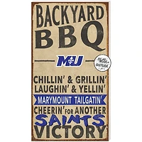 Marymount Saints 11'' x 20'' Indoor/Outdoor BBQ Sign
