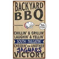 South Alabama Jaguars 11'' x 20'' Indoor/Outdoor BBQ Sign