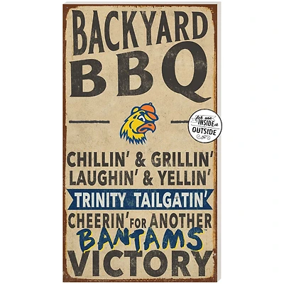 Trinity Bantams 11'' x 20'' Indoor/Outdoor BBQ Sign