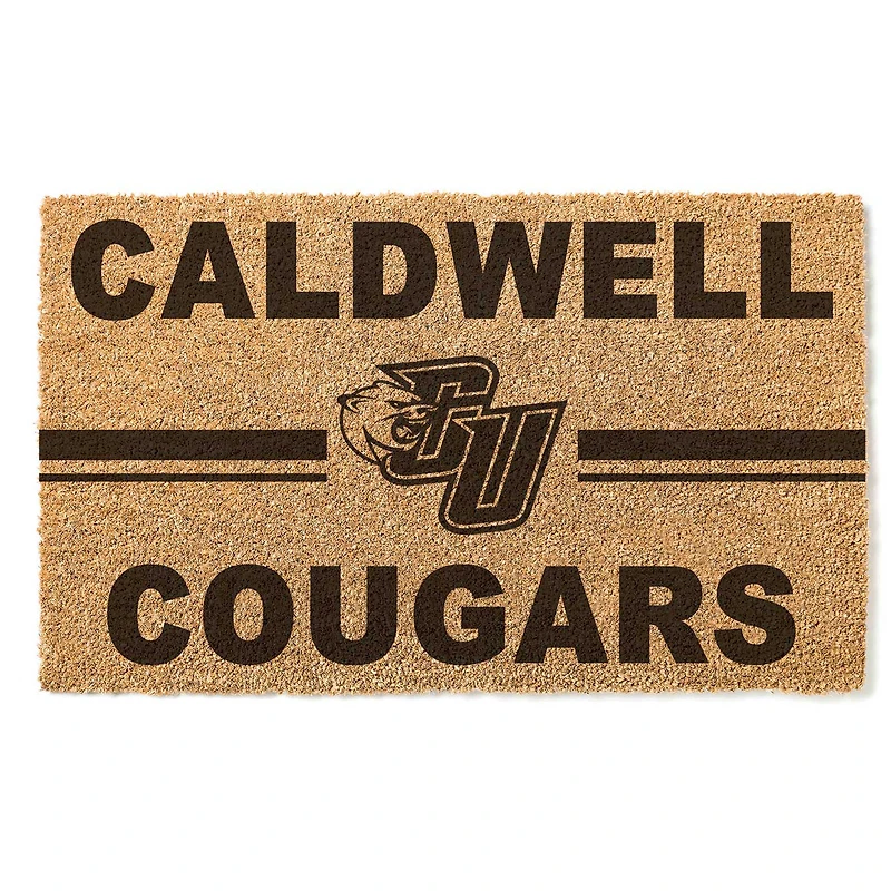 Caldwell Cougars 18" x 30" Team Logo Doormat