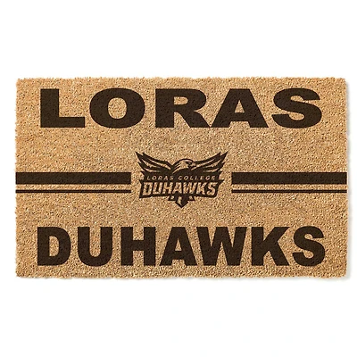 Loras College Duhawks 18" x 30" Team Logo Doormat